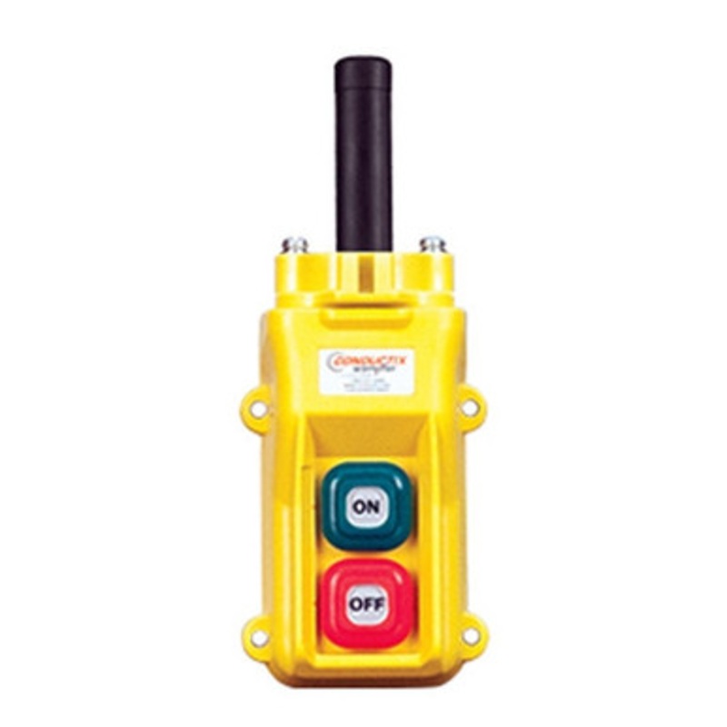 Conductix 80 Series 2-Push Button Pendant Station-Two Single Speed Switches