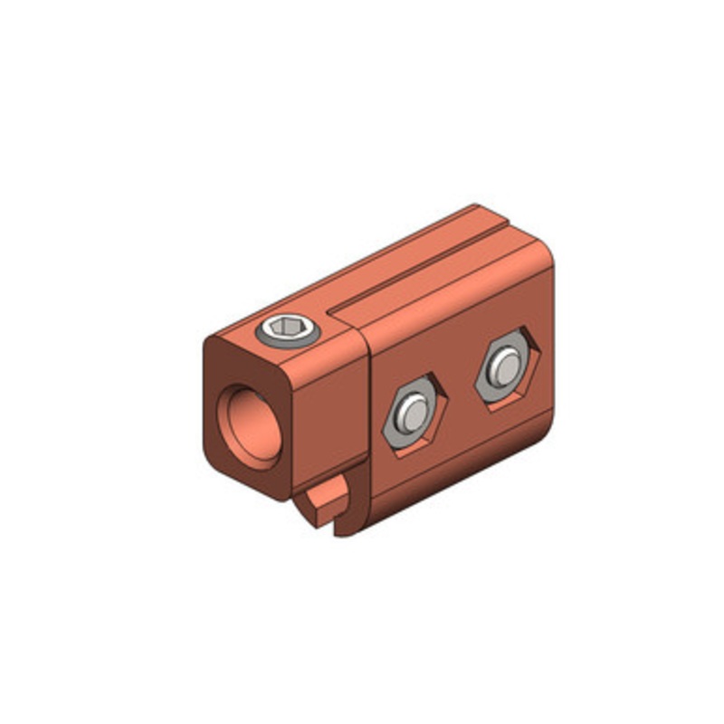 Conductix 8-Bar, Power Feed Component, Clamp Only, for 250A Copper Bar