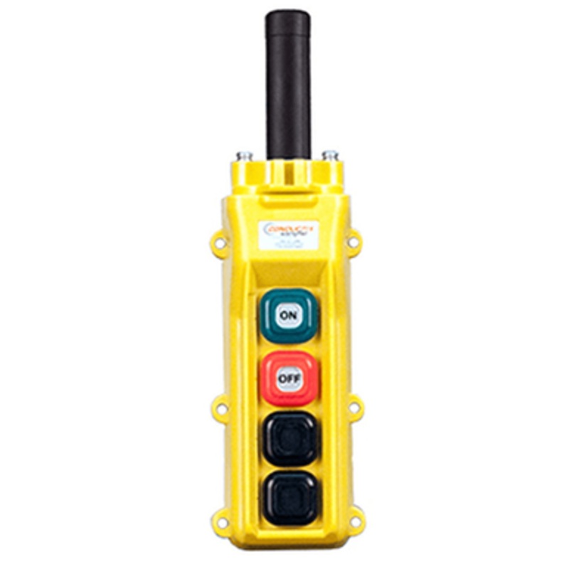 Conductix 80 Series 4-Push Button Pendant Station Four 1-Speed