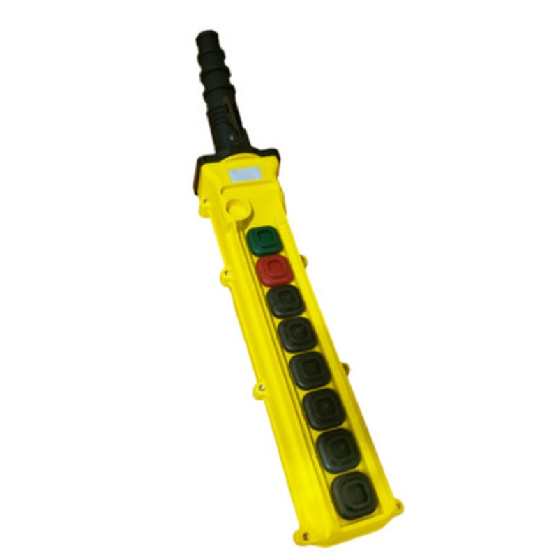 Duct-O-Wire L Series 8-Button - Pendant Station=3 Motion Deep Profile - Two Speed with Maintained On/Off