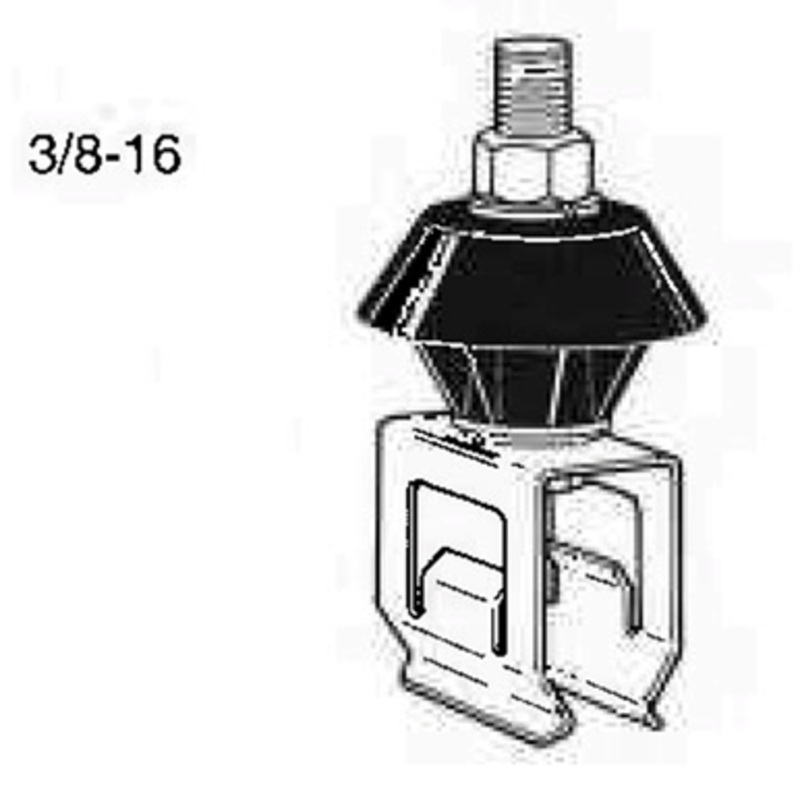 ZINC PLATED STEEL HANGER, FE-908-2SFG