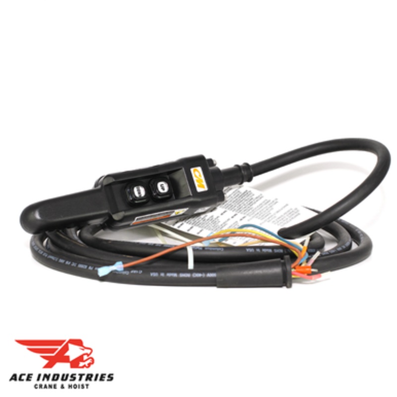 CM Control Pendant Station, 2 Speed, 20' Lift, 29348-20