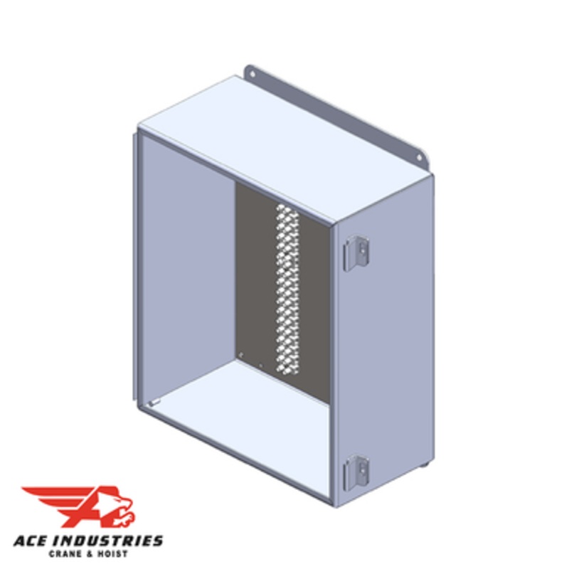 Conductix Junction Box, NEMA 12, With Terminals For 48-Pole Control, 14 x 12 x 6 - XA-35527