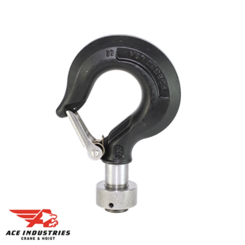 Hook And Nut Assembly 3 Ton Carbon With Latch & Roll Pin - 22429801C