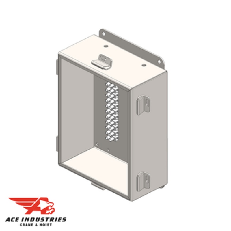 Conductix Junction Box, NEMA 4, With Terminals For 12-Pole Control, 10 x 8 x 4 - XA-28314B
