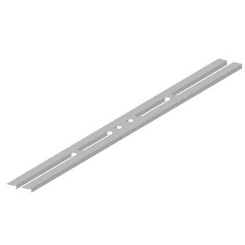 Conductix Safe-Lec 2 Bracket, Flange, Double-Sided, 21.85 Length, fits beams 3.15 to 7.28 Width