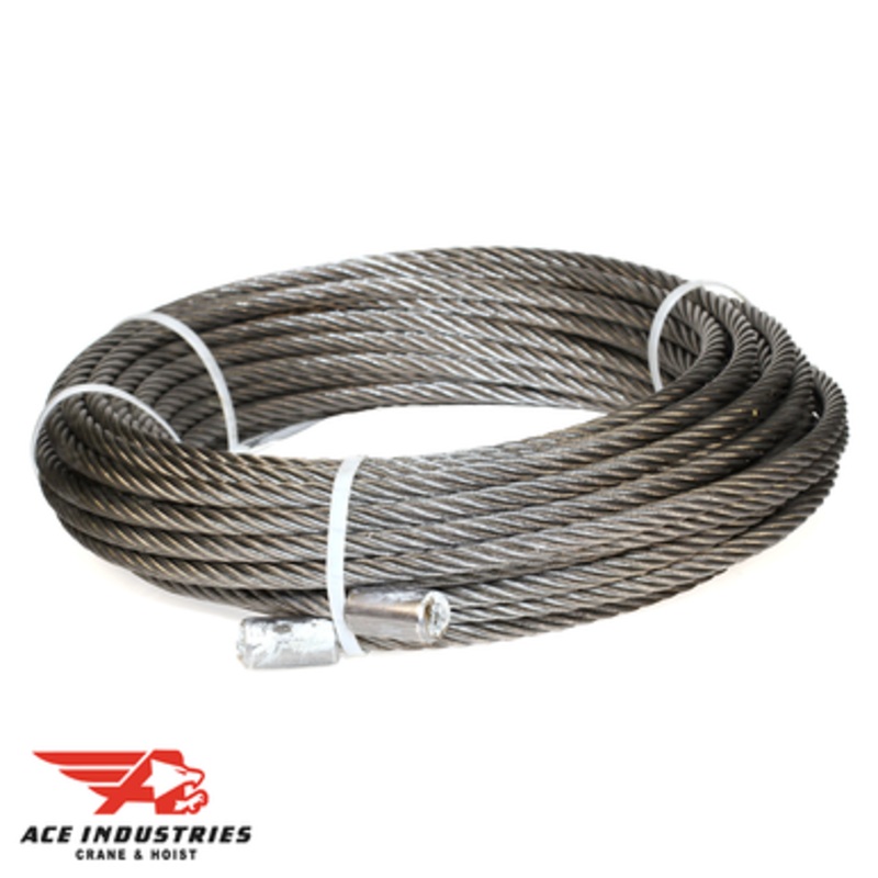 Rope And Ferrule Assembly 7/16 X 101'-0 - 20025339