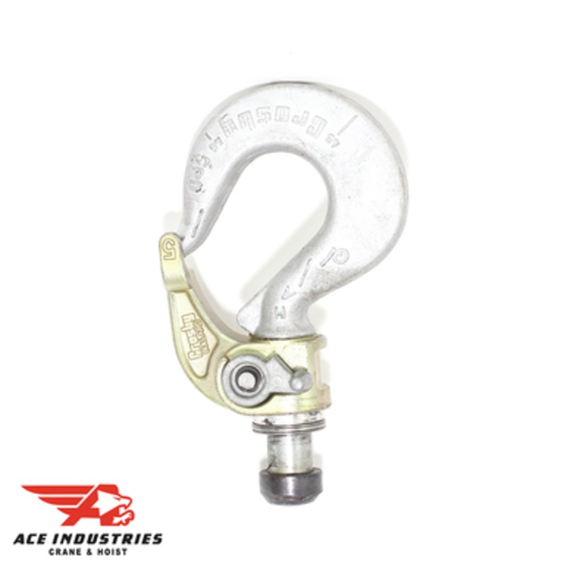 Budgit Hook and Nut Assembly 1 Ton Bullard 3/4 OD 0.719 Grip - 22519501