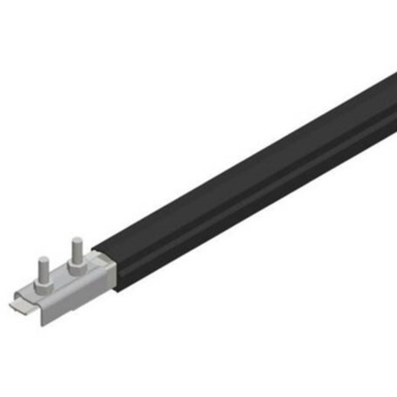 Conductix Conductor Bar Assembly 125A, 14.76ft. PVC Black UV
