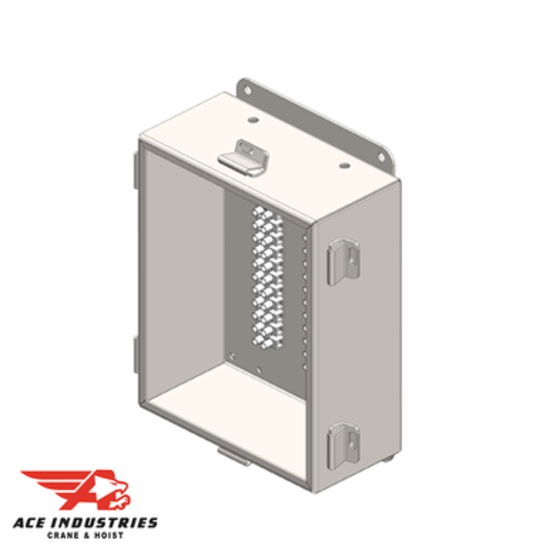 Conductix Junction Box, NEMA 12, With Terminals For 24-Pole Control, 14 x 12 x 6 - XA-28314C