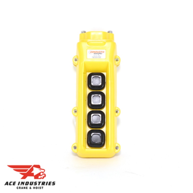 Conductix 80 Series Pendant Enclosure standard back, for 4-Button - XA-34275