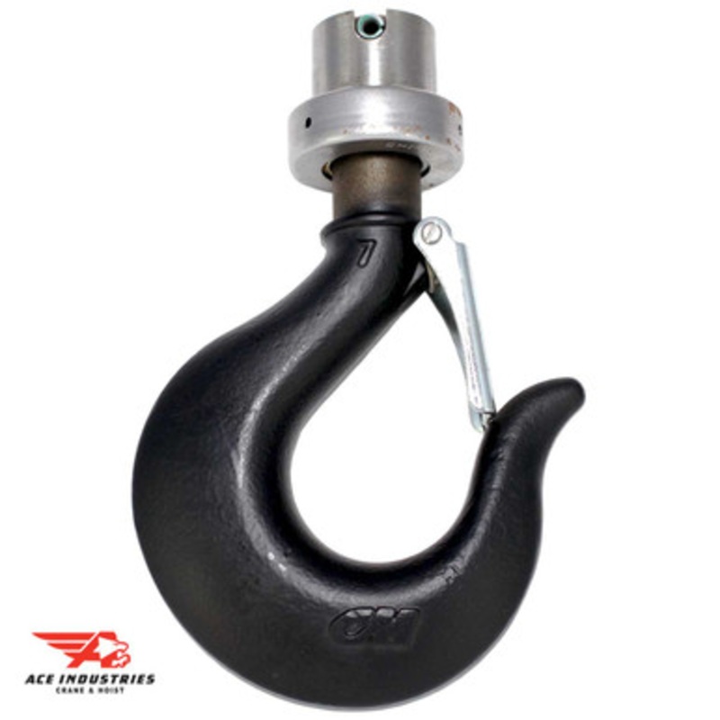 LOWER HOOK ASSEMBLY WITH LATCH AND BRG - MODELS R, R-2, RR, RR-3,  192042878