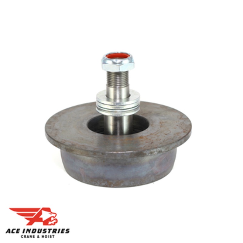 Coffing Wheel Assembly, Plain, Dual-Tread, H.T., 3 Ton & Under - 45JG1PH