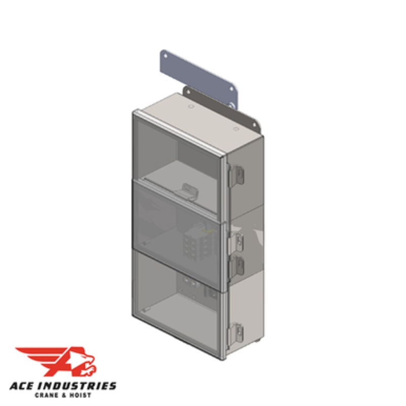 Conductix Junction Box, NEMA 12, with terminals for 8-Pole Power, 10 x 8 x 4 -  XA-39415