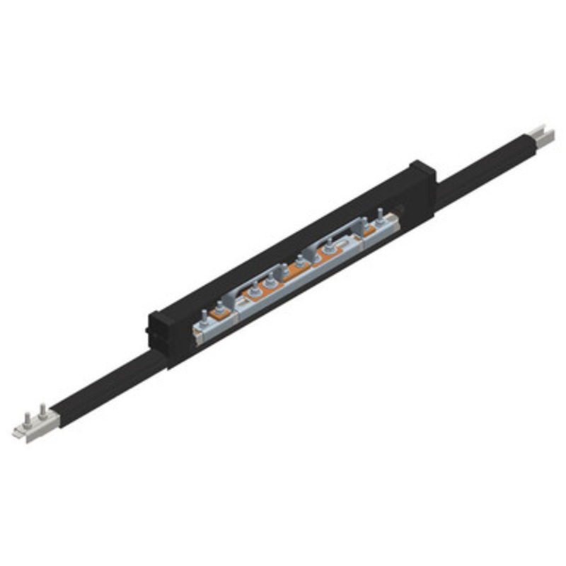 Conductix Safe-Lec 2 Expansion Section 14.76 ft., 200A AL/SS, Black UV Resistant PVC Cover