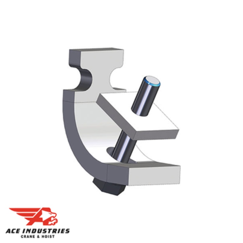 Conductix Standard Duty C-Track Festoon Beam Clamp, Stainless Steel, For Cross Arm Support Channel