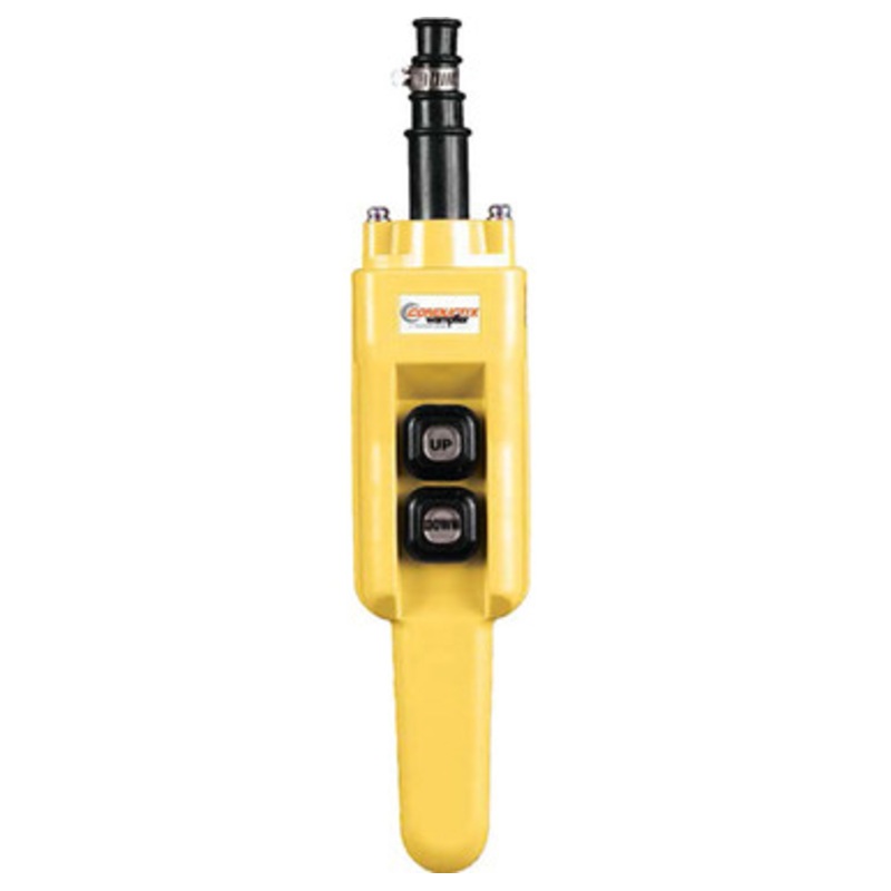 Conductix 80 Series, Pistol Grip Pendant 2 Button/ Two-Speed Switches
