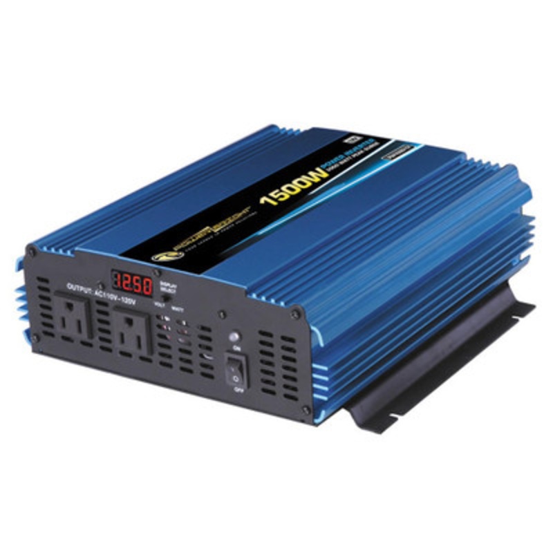 12V DC to 110V AC Power Inverter, 1500 Watt