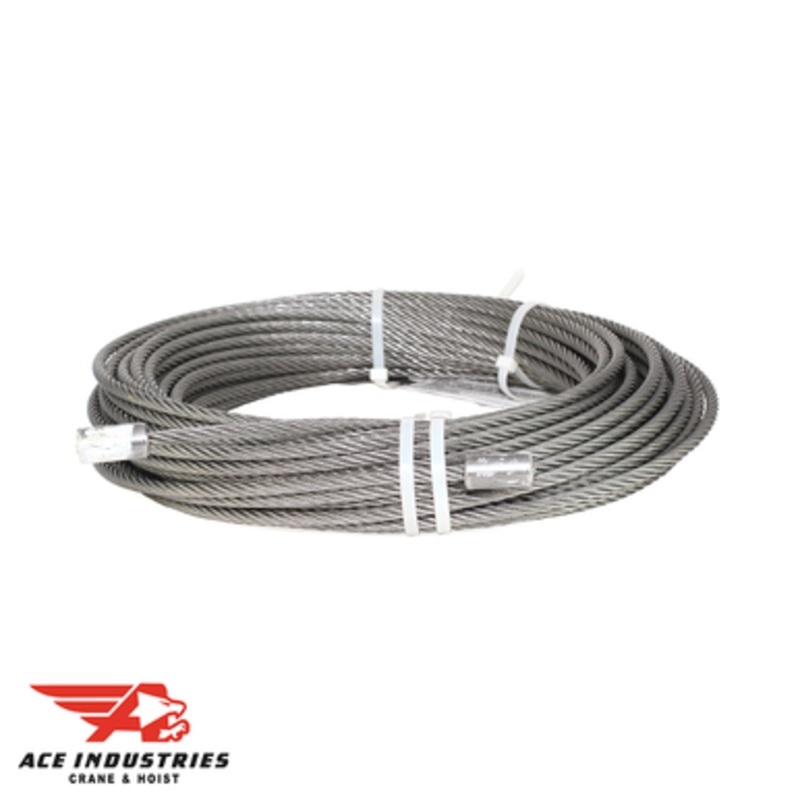 Budgit, Rope and Ferrule Assembly - 20034903