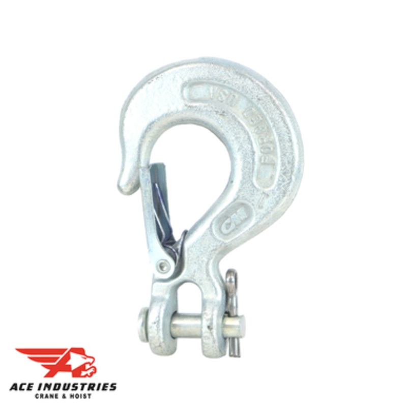 CM Clevis Slip Hook Grade 30/43 with Latch - 66173
