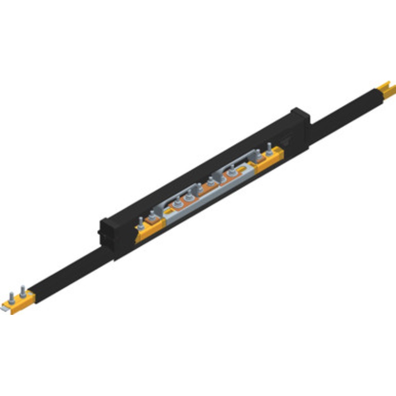 Conductix Safe-Lec 2 Expansion Section 14.76 ft., 160A Copper, Black UV Resistant PVC Cover