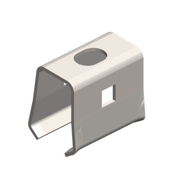 Conductix 8-Bar, Hanger Clamp, Stainless Steel formed, 13/16 W