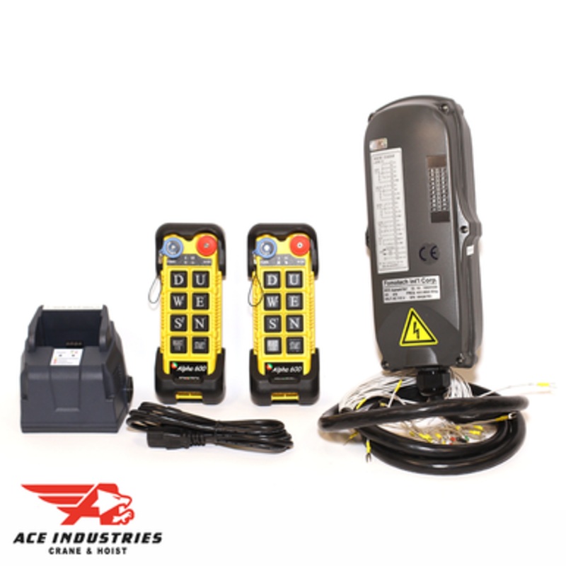 Fomotech Alpha 600 Series, 8 Button Radio Remote Control System-607BT