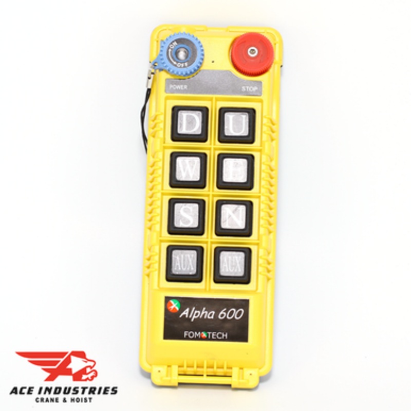 Fomotech Alpha 600 Series, 8 Button Radio Replacement Remote Control-608BTR