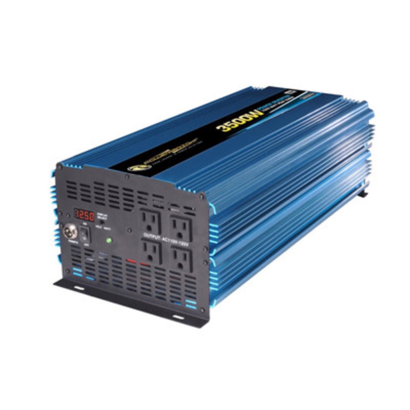 110 to 12 Volt Power Inverter, 3500 Watt 12V DC to 110V AC