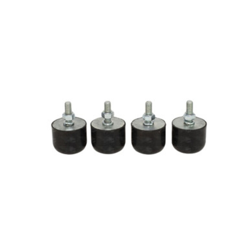 Budgit Bumper Rubber Size R2 Set OF 4W/Nut & L.W. 2.0 O.D. X 1.6 LG - 932000