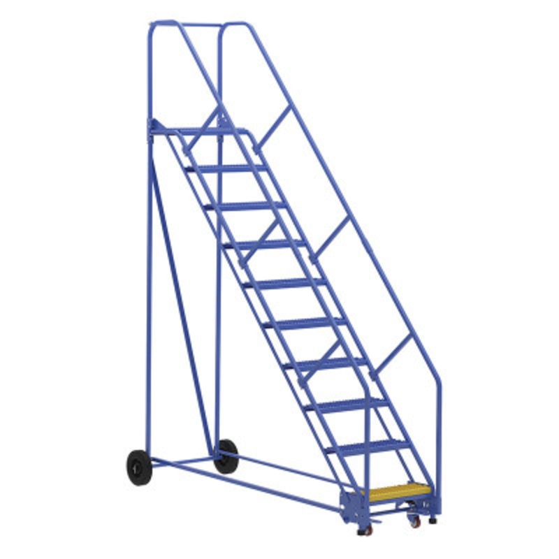 Warehouse Ladder 50 Deg Grip 10 Stp 14In