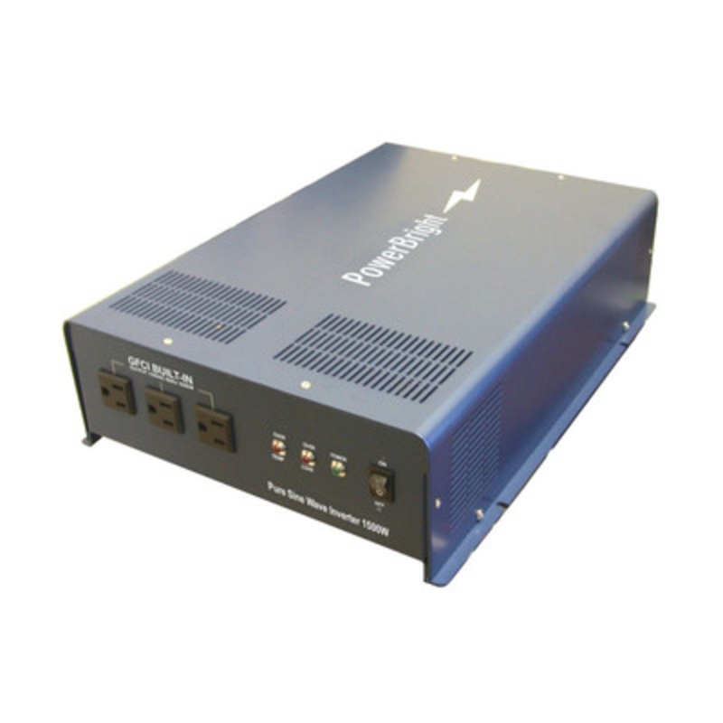 12 Volt Pure Sine Wave Power Inverter, 1500 Watt