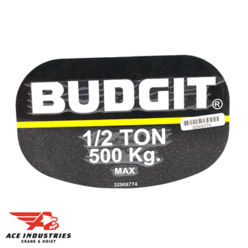 Capacity Label 1/2 T/500 KG - 32908774