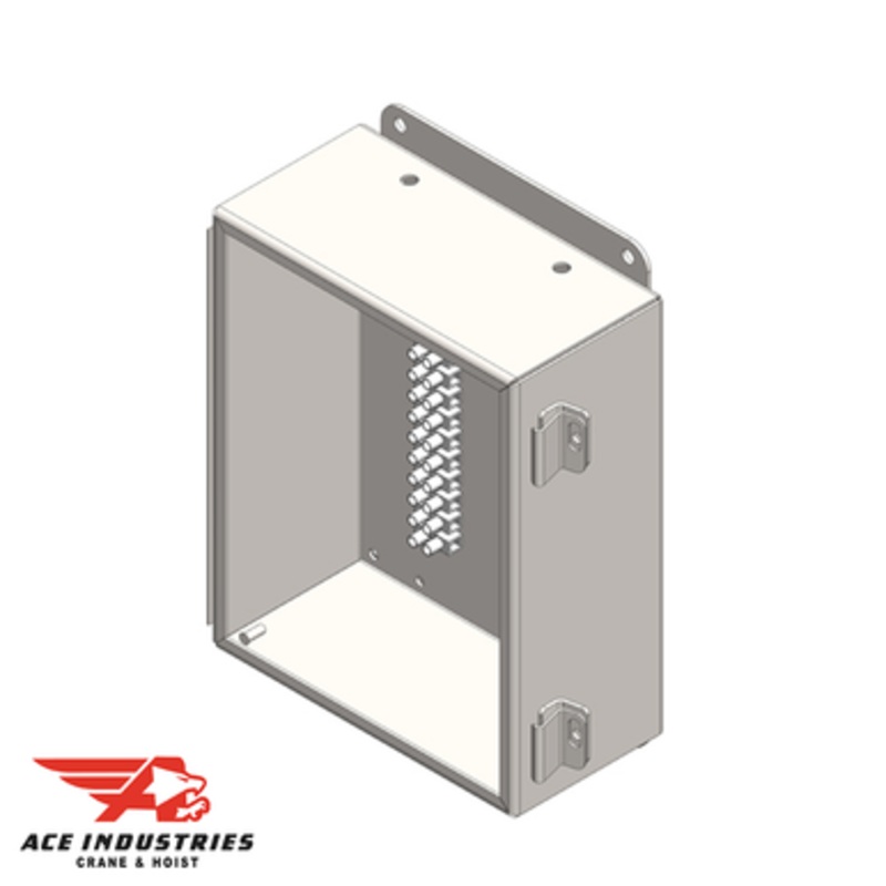 Conductix Junction Box, NEMA 12, With Terminals For 12-Pole Control, 10 x 8 x 4 - XA-28314