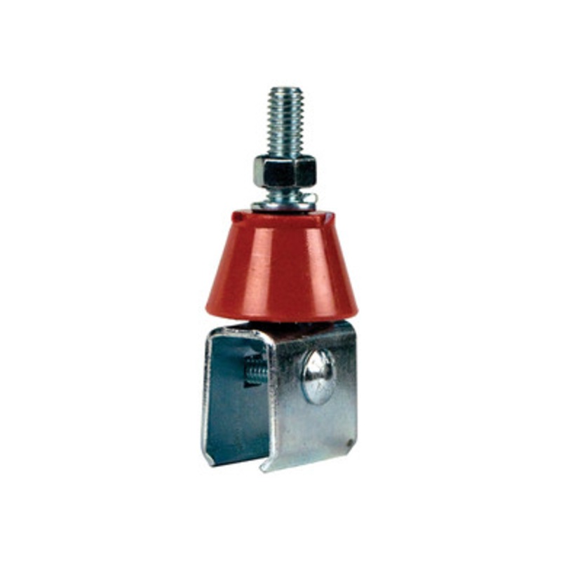Conductix 8-Bar, Hanger Clamp, Cross-Bolt, w/Insulator, Plated Hardware
