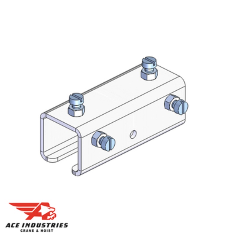 Conductix Standard Duty C-Track Festoon Track Joint, Stainless Steel - 023410
