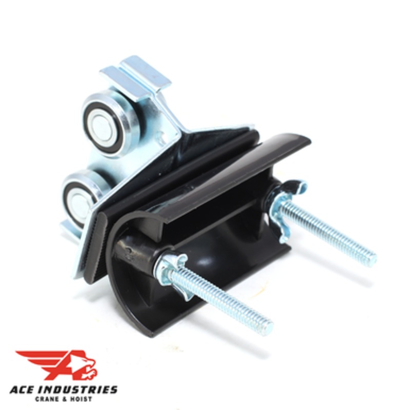 Duct-O-Wire 3 Trolley Assembly, 4 Steel Wheels, 2 DIA. Nylon Saddle - FC-TR2