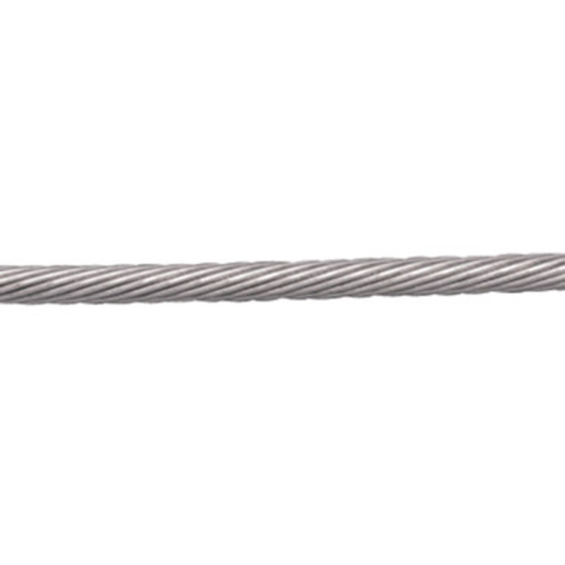 Suncor - 9/32 Wire Rope 316 Stainless Steel - 1 X 19