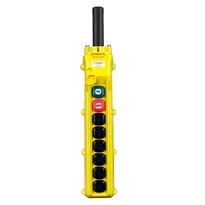 Conductix 80 Series Small Inlet/Standard Back-Complete Pendant Enclosures  for 2 - 8 Button Holes XA-34274