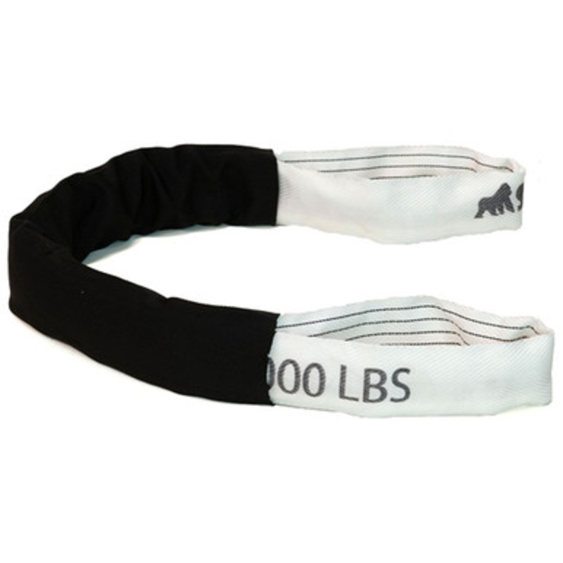 Stren-Flex 18,000 lb Simian GT White Polyester Eye & Eye Roundsling