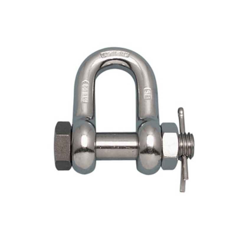 Suncor  - 7/8 Bolt Chain Shackle 316 stainless with Oversize Bolt