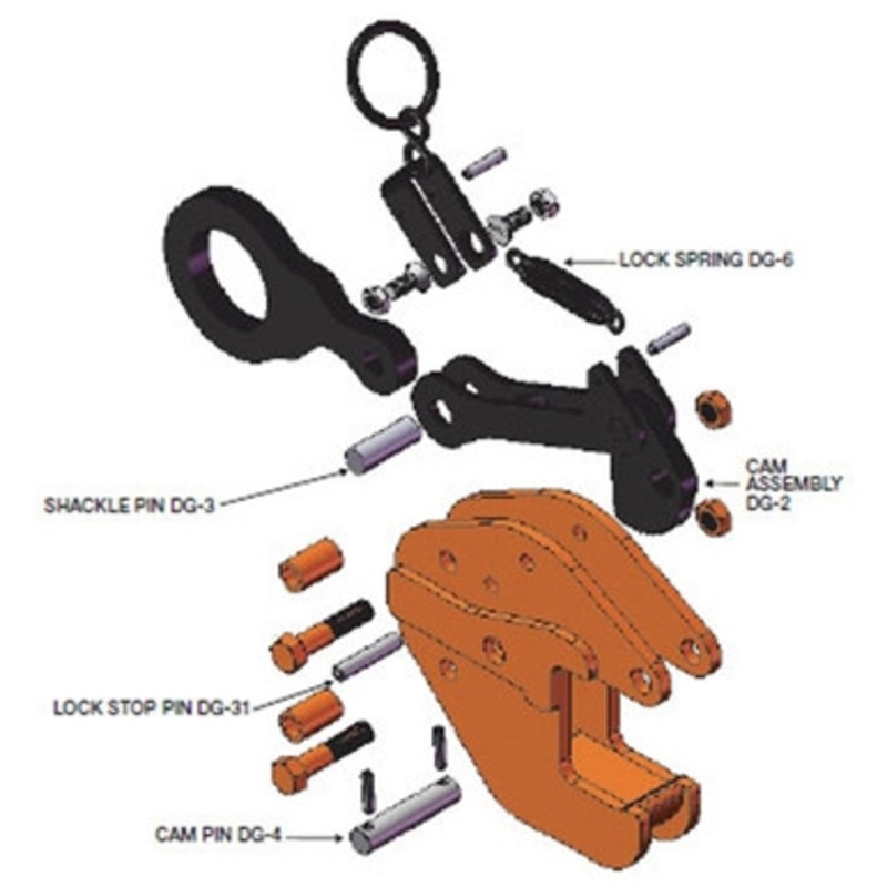 J.C. Renfroe Model DG 2 Ton Rebuild/Repair Kit