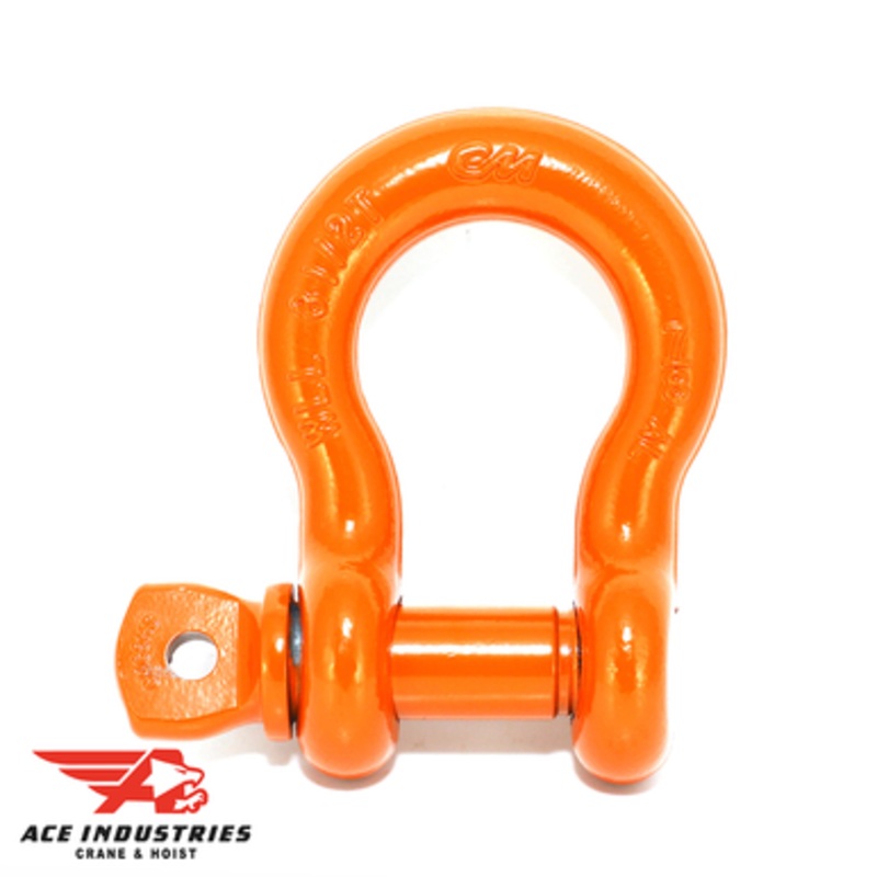CM 8-1/2 Ton Carbon, 7/8 Shackle w/Screw Pin Anchor