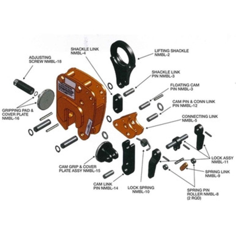 J.C. Renfroe Model NMBL - 2 Ton Rebuild Kit / Repair Kit NMBL-RK