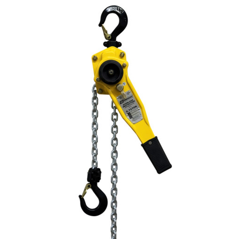 OZ Premium 3/4 Ton Chain Lever Hoist, w/Overload Protection