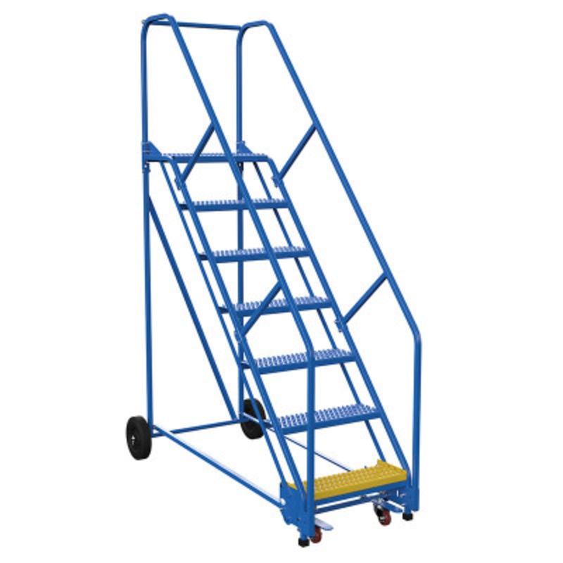 Warehouse Ladder 50 Deg Grip 7 Stp 14 In