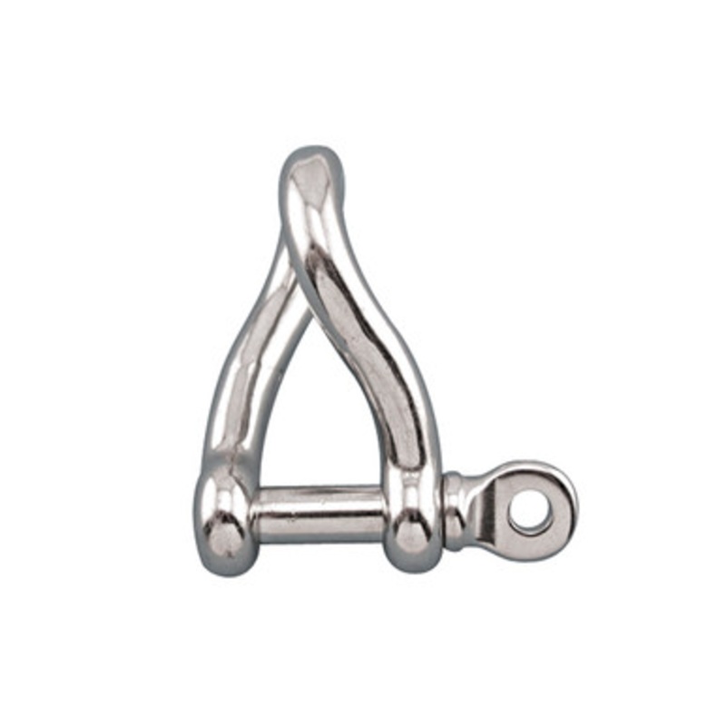 Suncor - 1/4 Twist Shackle 316 stainless with Screw Pin