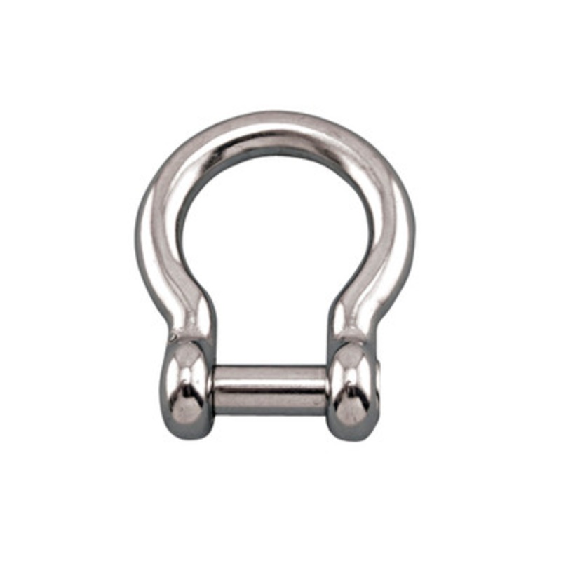 Suncor - 7/8 Bow Shackle 316 stainless with no Snag Pin
