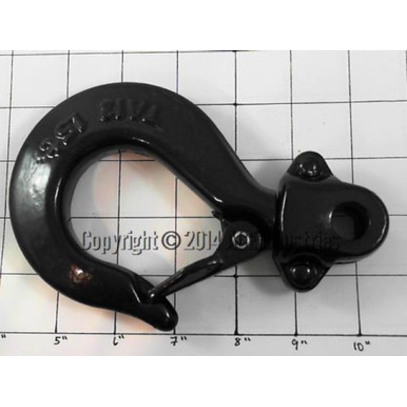 Upper Hook Assembly, Includes Hook, Latch and Hook Block, 653-0123