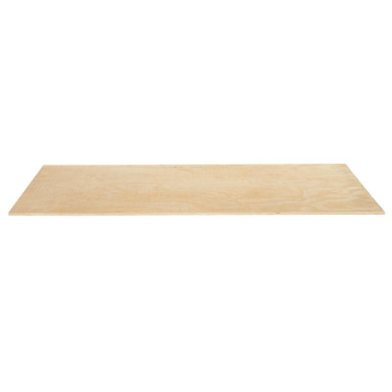 Wood Top Shelf For 36in Length, For Cart on Flow Rack, Model Tan